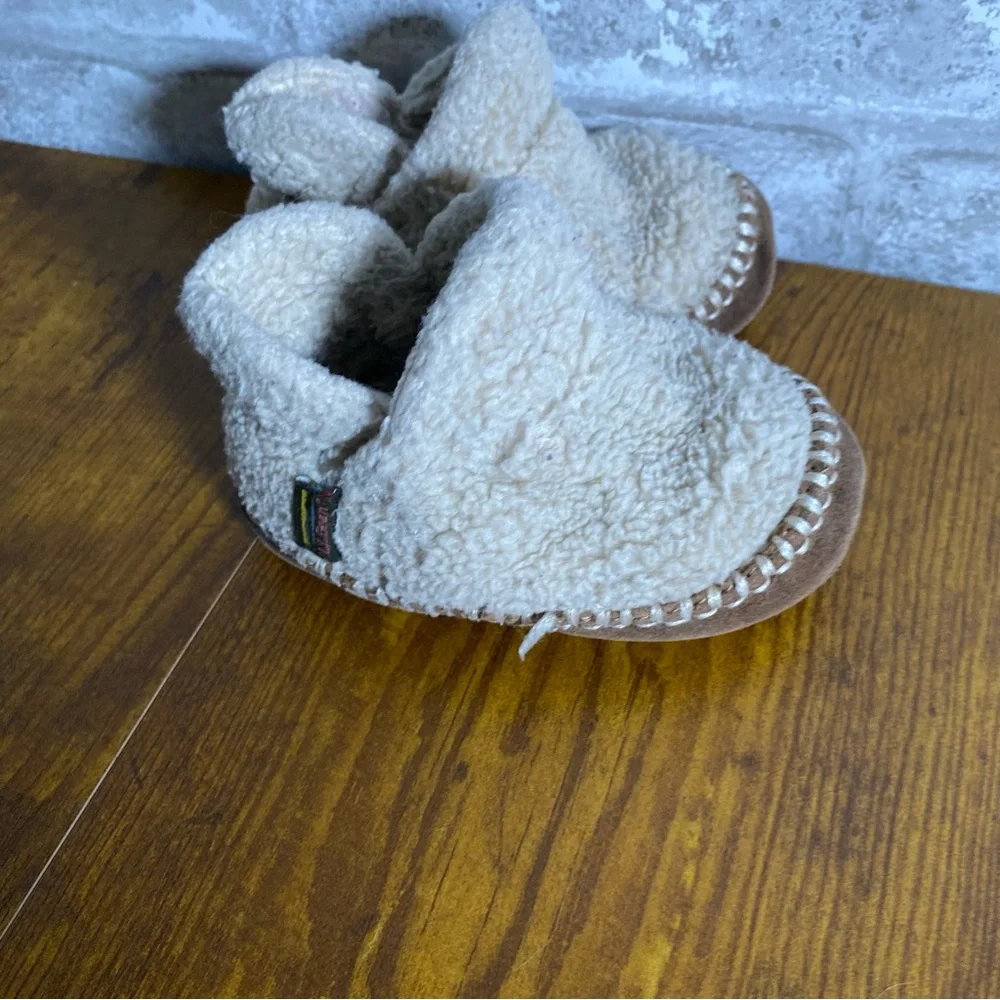 Ll bean slipper Booties toddler size 3-4 play condition
